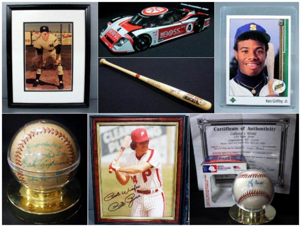 Swing For The Fences Sports Memorabilia Auction