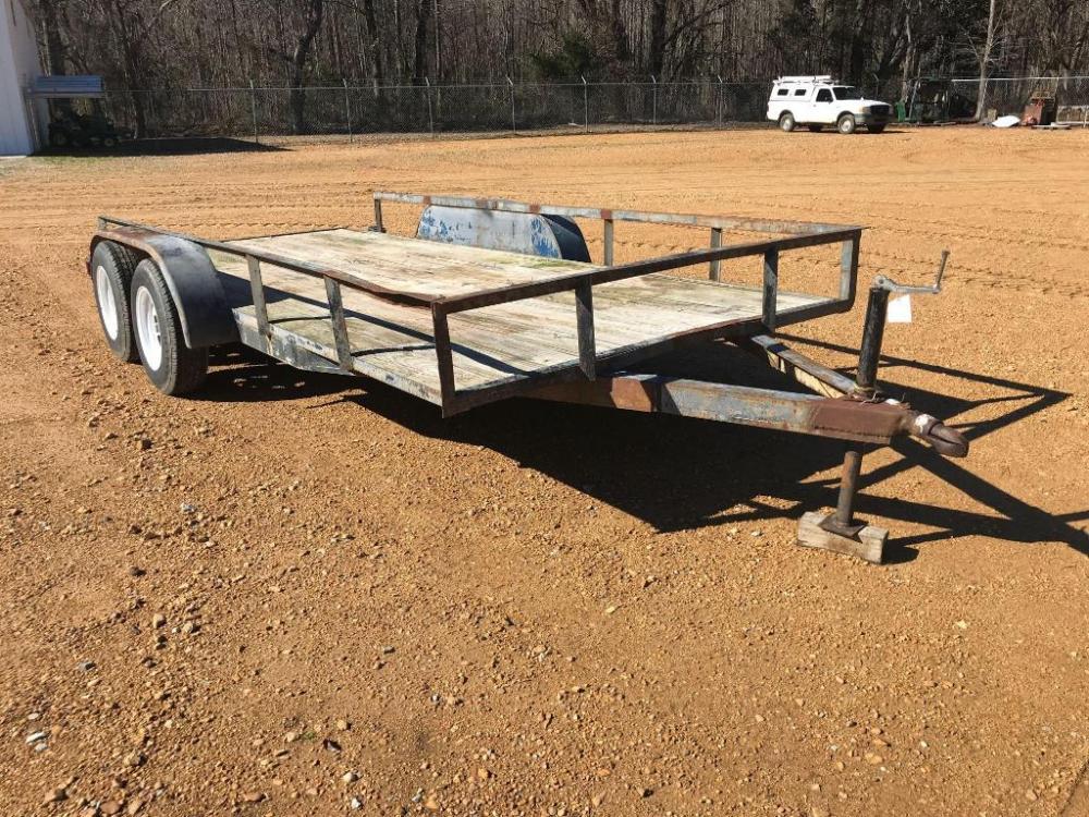 Tandem Equipment Trailer