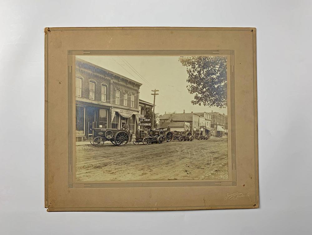 J.I. CASE 12-25 TRACTORS CABINET PHOTO