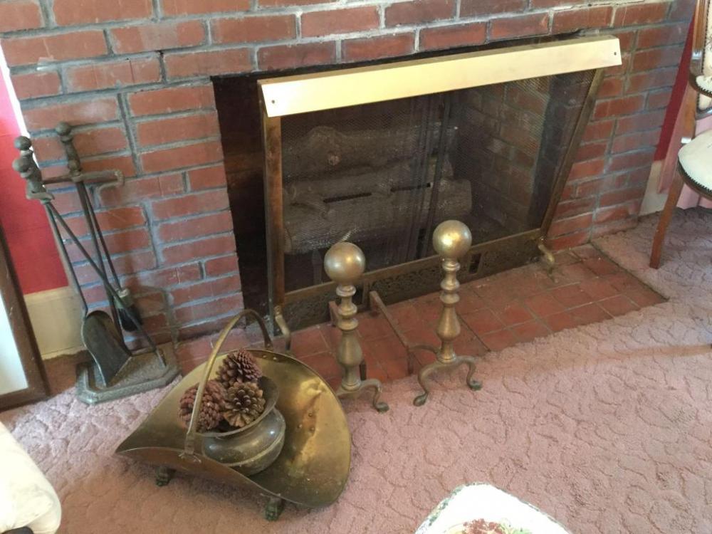 Brass Fireplace Lot