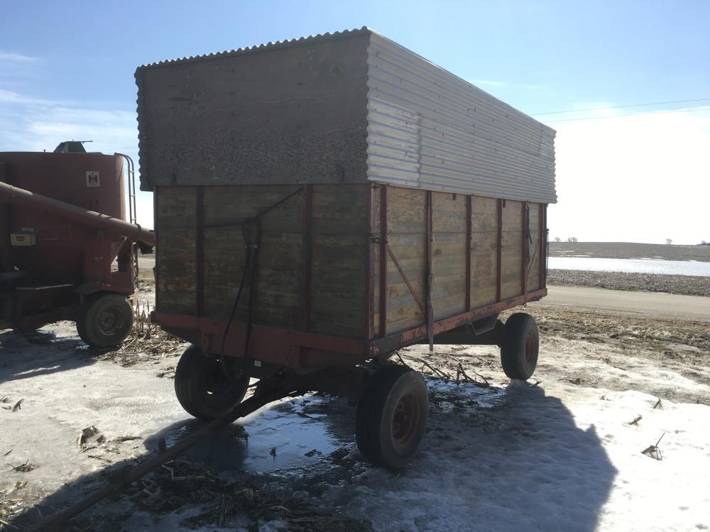 #1 Heider Barge Box Wagon w/hoist
