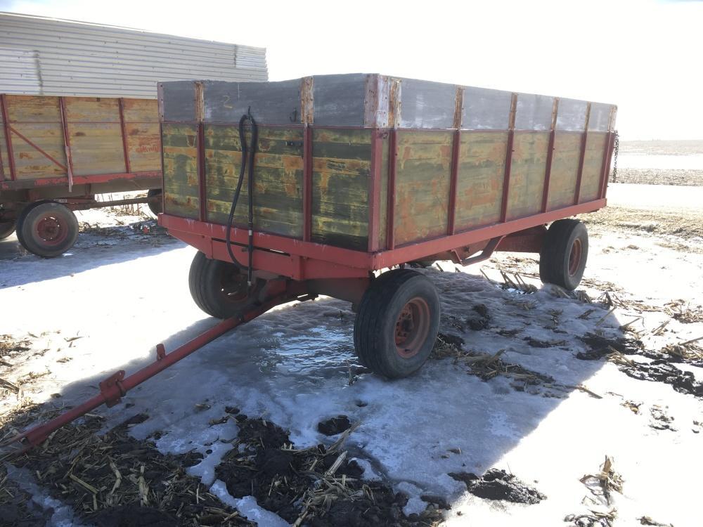 #2 Heider Barge Box Wagon w/Hoist