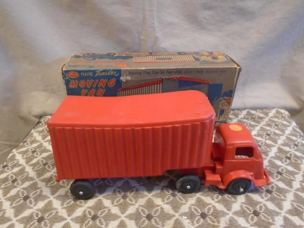 Ideal Toys, Plastic Moving Van with original box