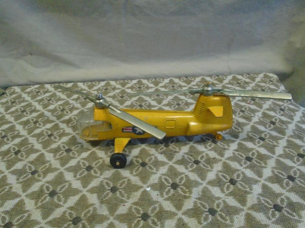 Hubley Yellow Helicopter