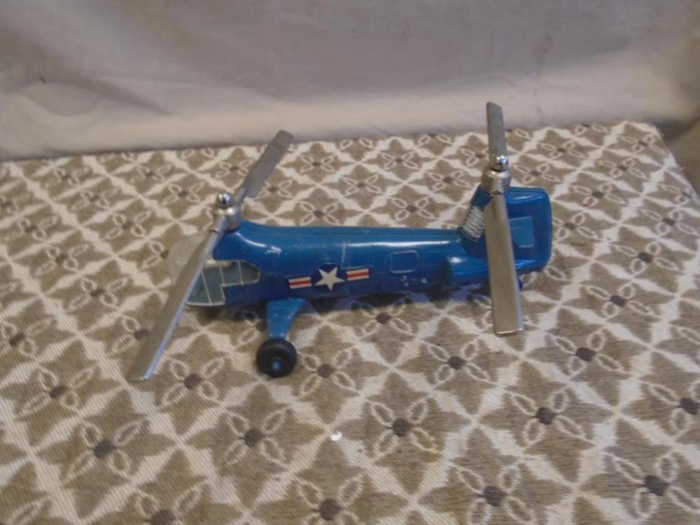 Hubley Blue Helicopter