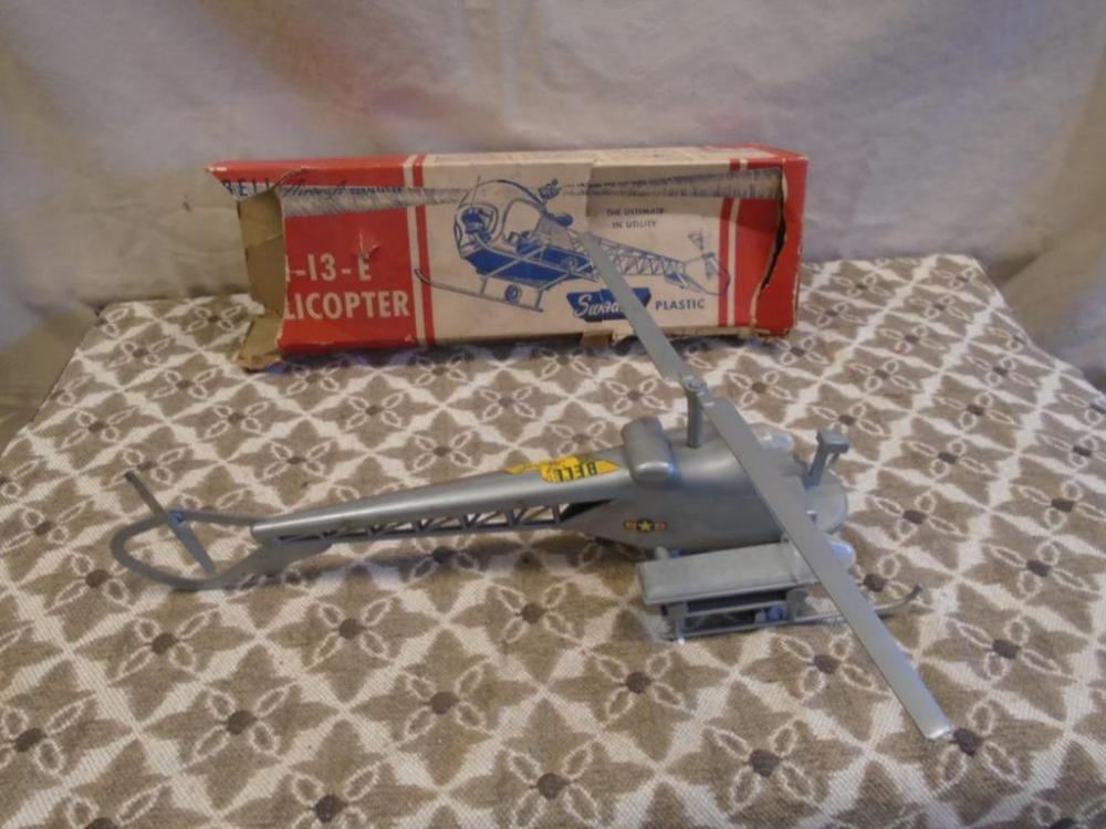 Swadar Plastic Company, H-13-E Helicopter with original box