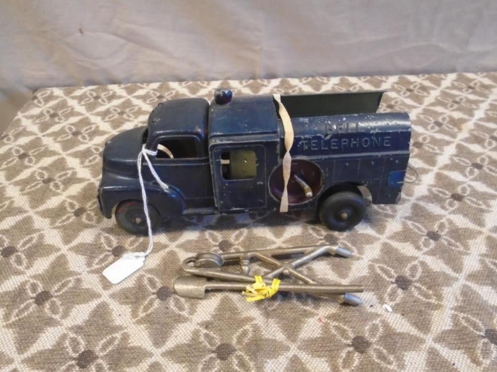 Hubley Bell Telephone Truck