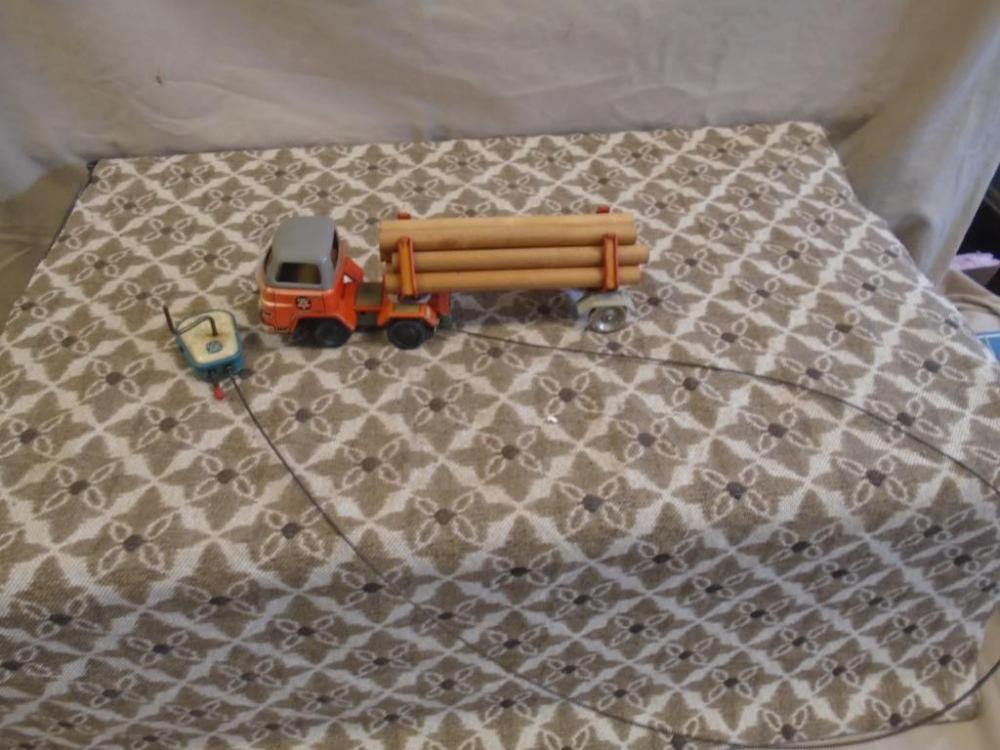 RARE Arnold, West Germany MAN Truck with 3 different trailers