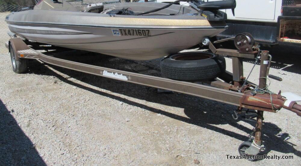 1987 Boat and Trailer