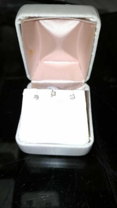 Diamond earrings