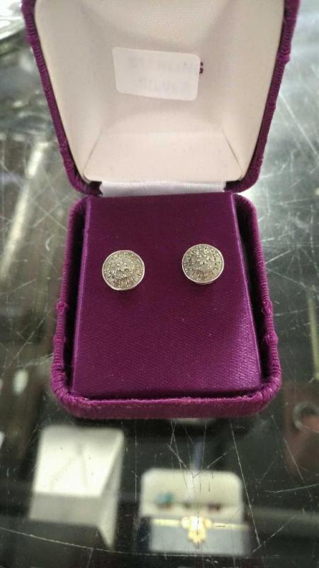 Diamond earrings