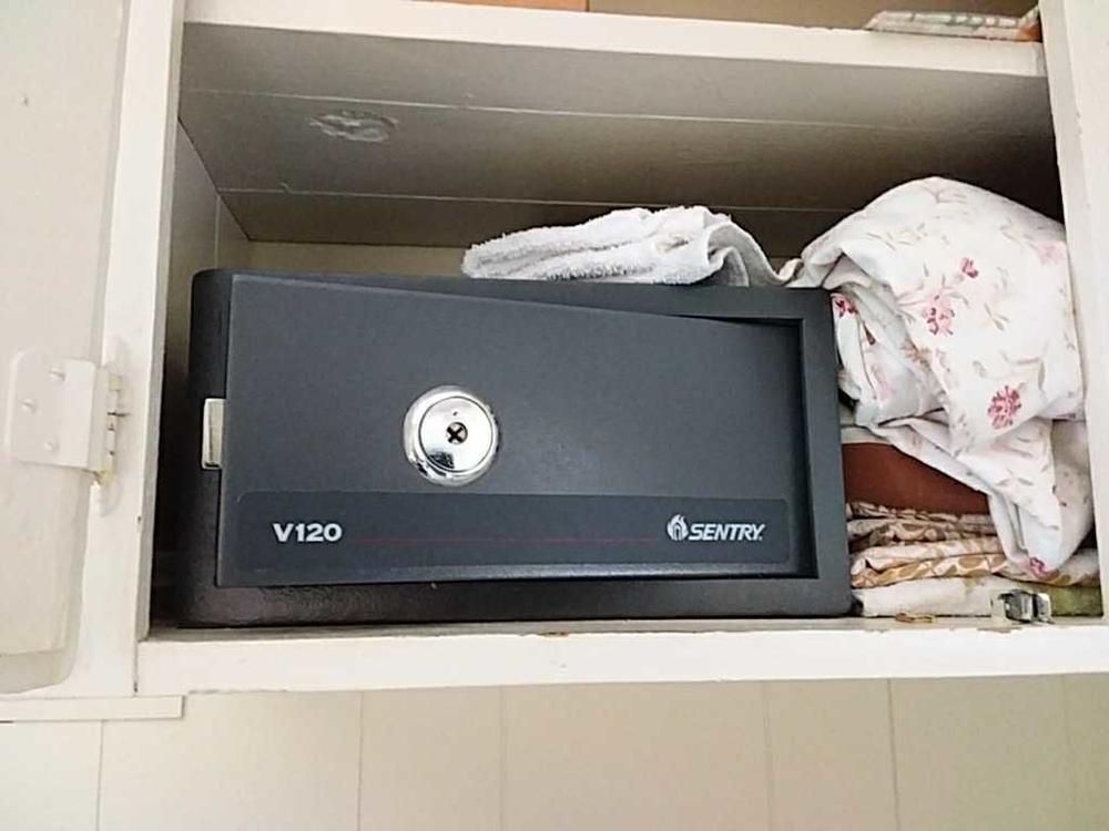 Contents of cabinet