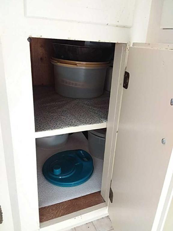 Contents of cabinets