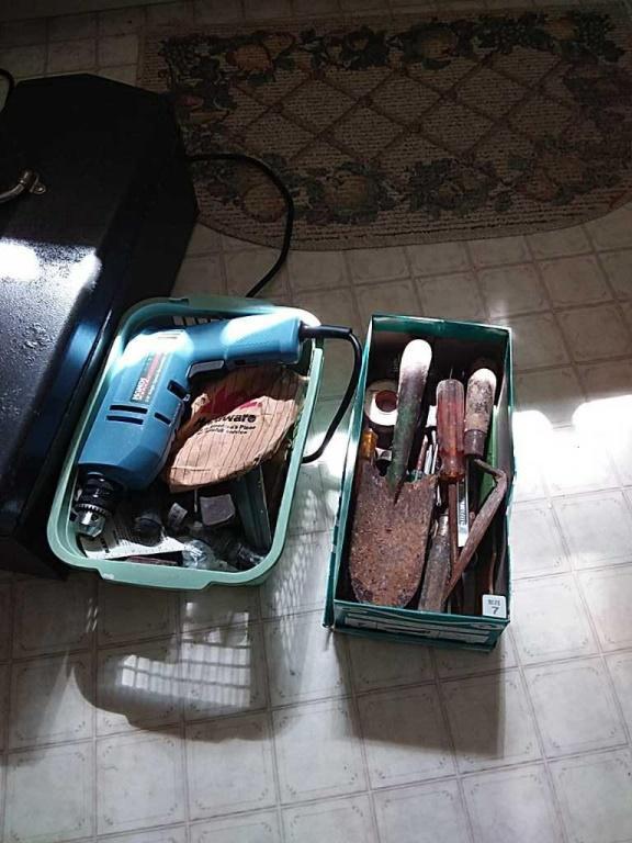 Tools, toolboxes, etc.