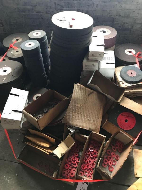 Large grinding wheels, etc.
