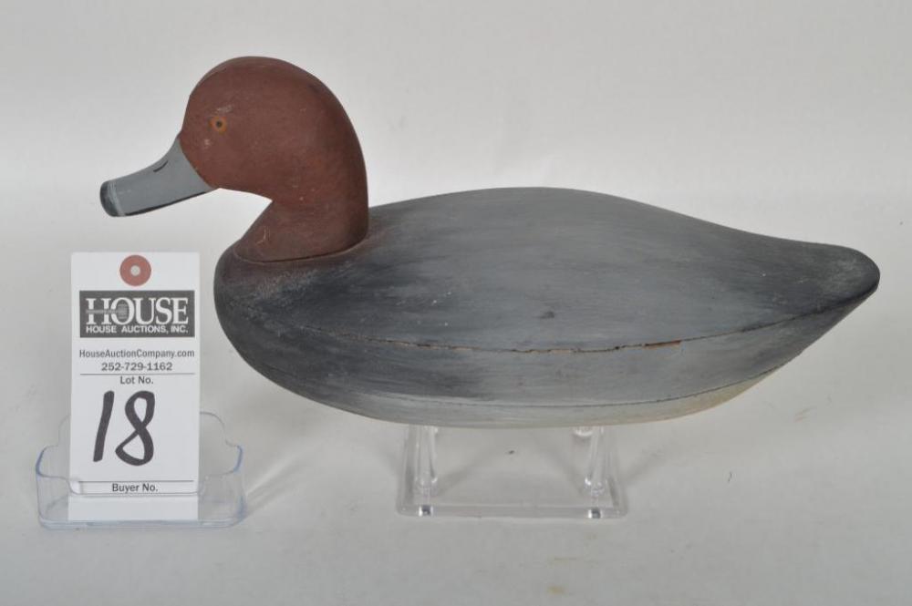 Early Eldon Willis and Dan Robinson Redhead Drake circa 1960's. Appears to have original paint.