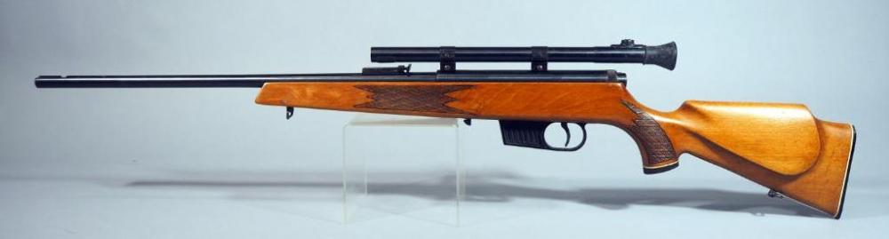 Voere Kufstein Laufstahl-1 .22LR Rifle SN# 201492, With Scope, No Magazine image