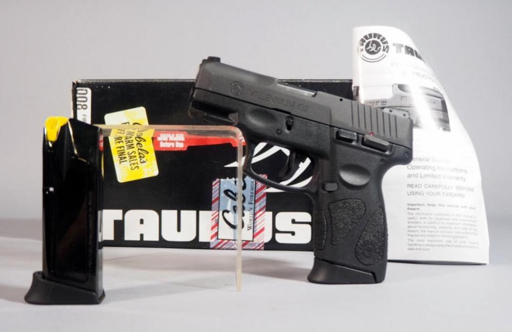 Taurus PT111 Millennium G2 9mm Pistol SN# TK079813, Two Total Mags And Paperwork, In Box image