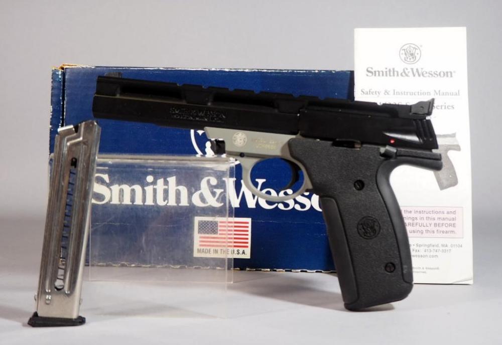 Smith & Wesson Model 22A-1 .22 LR Pistol SN# UCR8688, Two Total Mags, In Original Box image