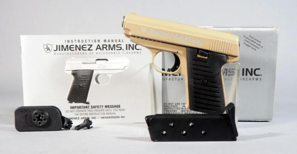 Jimenez JA380 .380 Auto Pistol SN# 418435, With Paperwork, In Original Box image