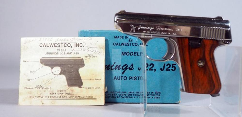 Jennings J-22 .22LR Pistol SN# 612900, With Paperwork, In Box image