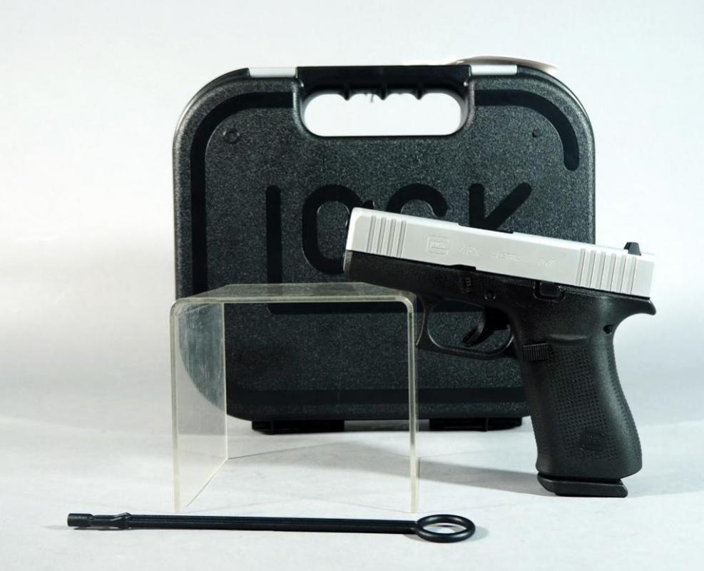 Glock Model 43X 9mm Pistol SN# BLPA392, With Paperwork, In Hard Case image