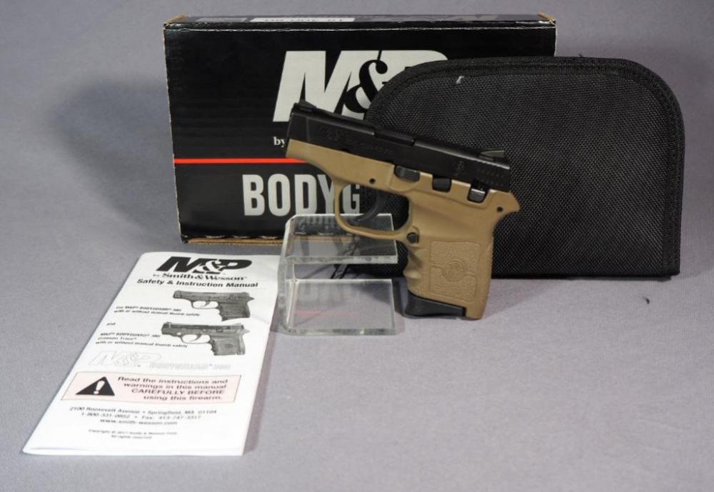 Smith & Wesson Model M&P Bodyguard 380 .380 Auto Pistol SN# KFD4694, With Paperwork And Carrying Pouch, In Original Box image