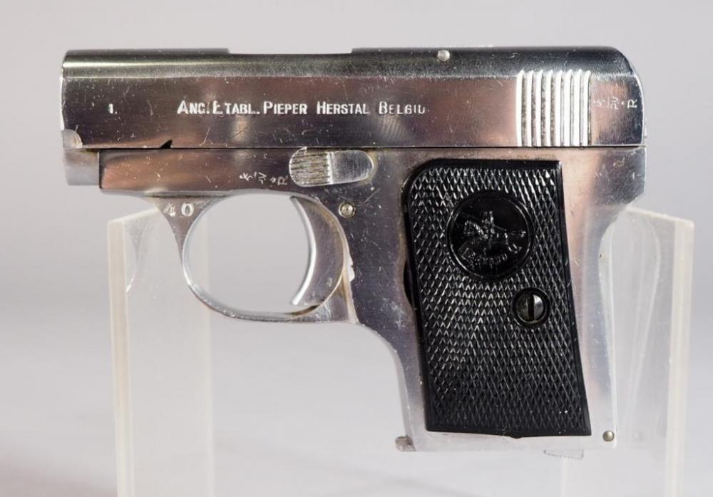 Anciens Etablissements Pieper Herstal Belgium 6.35mm Pistol SN# 5896 image