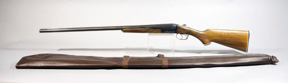 FIE Boito 20 ga Side by Side Shotgun SN# 23475, Embossed Receiver, Scratches On Stock, In Soft Case image
