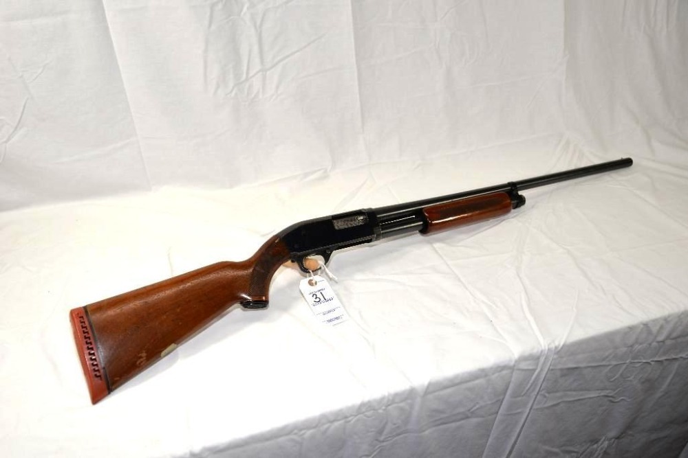 J.C. HIGGINS MODEL 20 PUMP SHOTGUN - 12 GAUGE