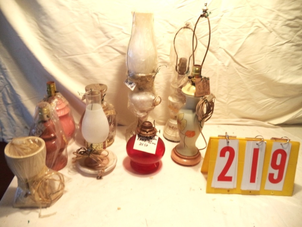 Lamps, electric and oil image