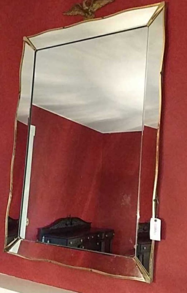 Wall Mirror, approx. 59" x 41"