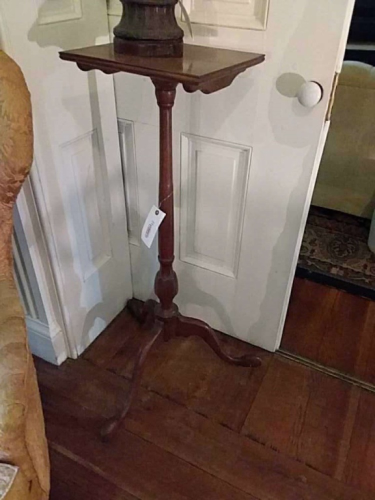 Wooden Plant Stand, approx. 41" x 14"w