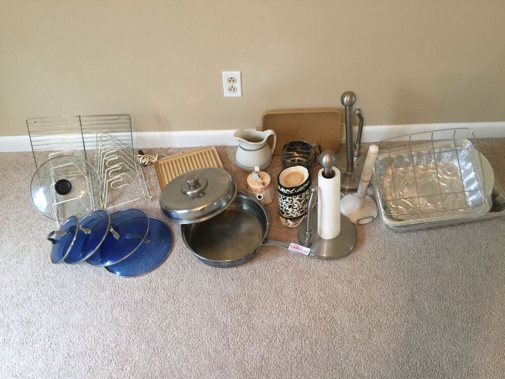 Pan, Lids, Kitchen Items