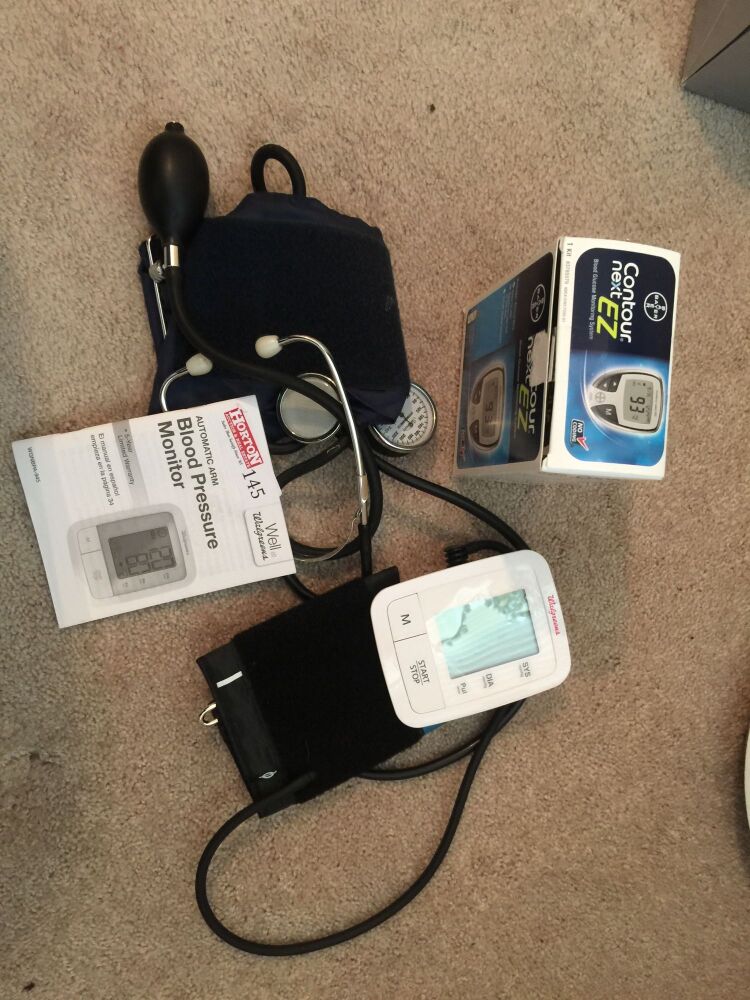 Blood Pressure Monitor and Glucose Monitoring System
