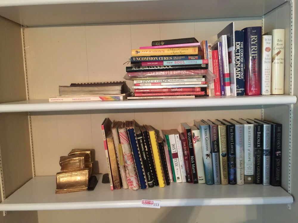 Books, Cookbooks, Bibles, Novels,