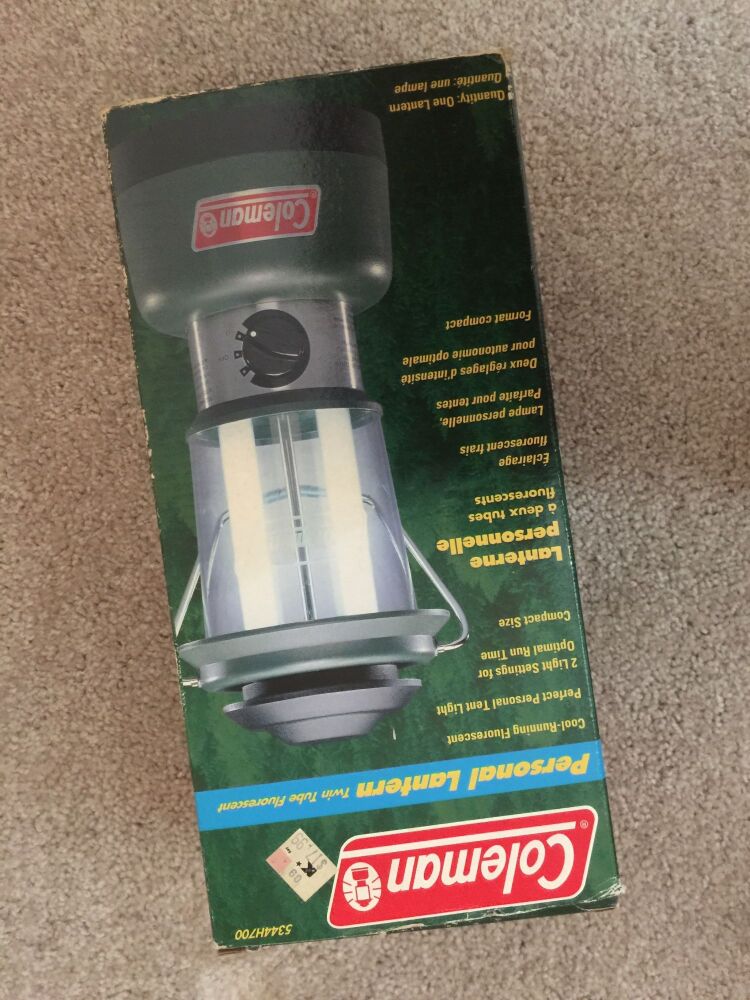 Coleman Fluorescent Lantern: Never Used