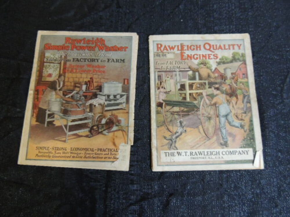 (2) Rawleigh Engines Catalogs