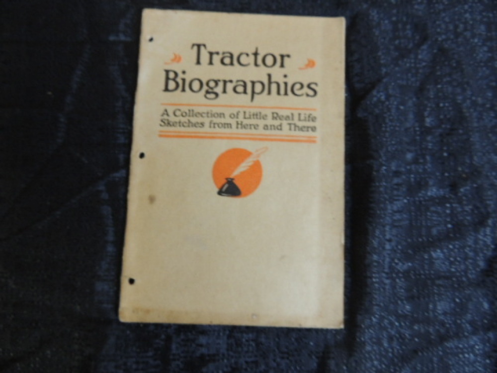 IHC Tractor Biographies Booklet
