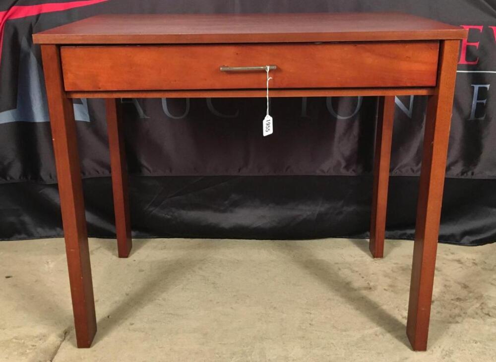 Wooden Desk/Side Table with Drawer