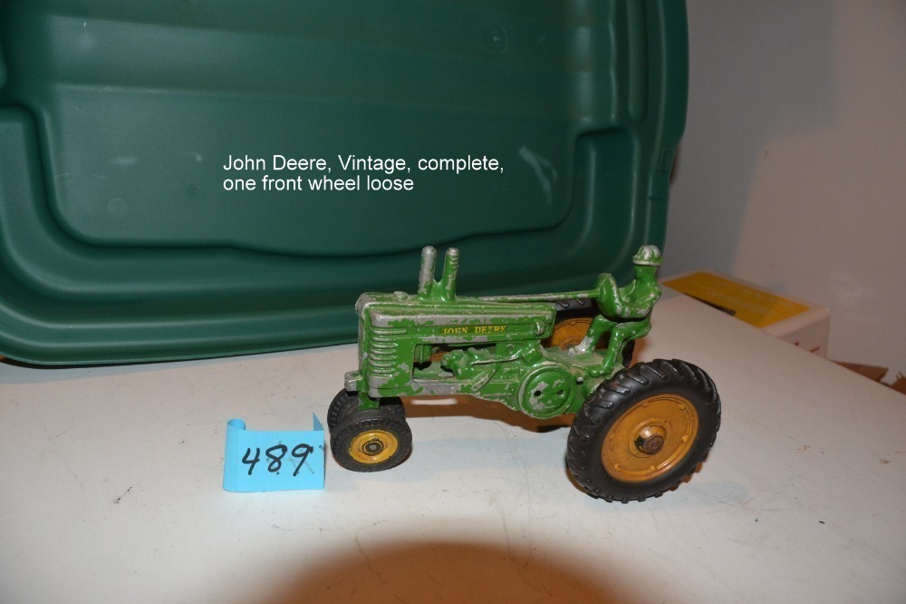 John Deere Vintage, Complete, One Front Wheel Loose image
