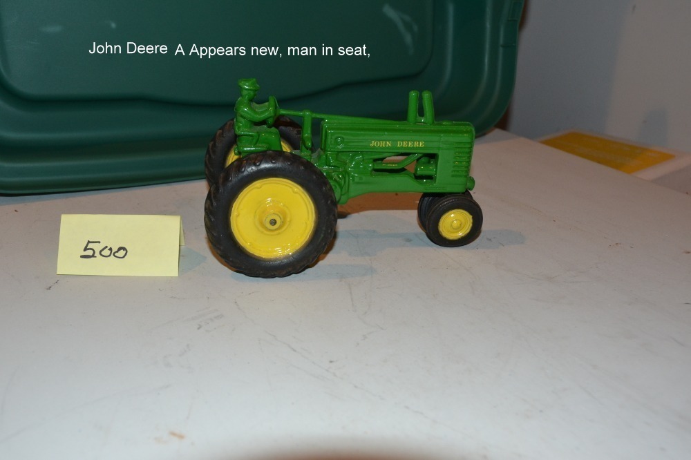 John Deere A, Man in Seat image