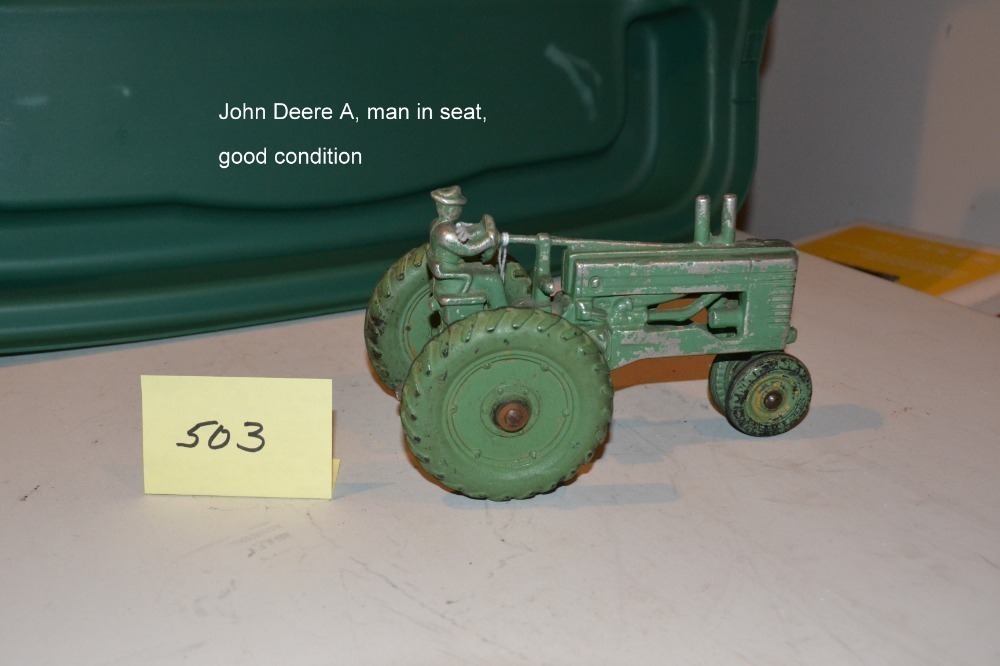 John Deere A, Man in Seat image