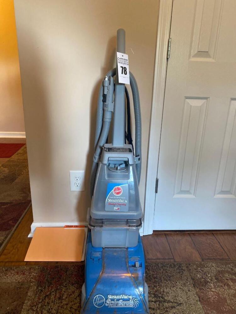 Hoover Steamvac heated cleaning