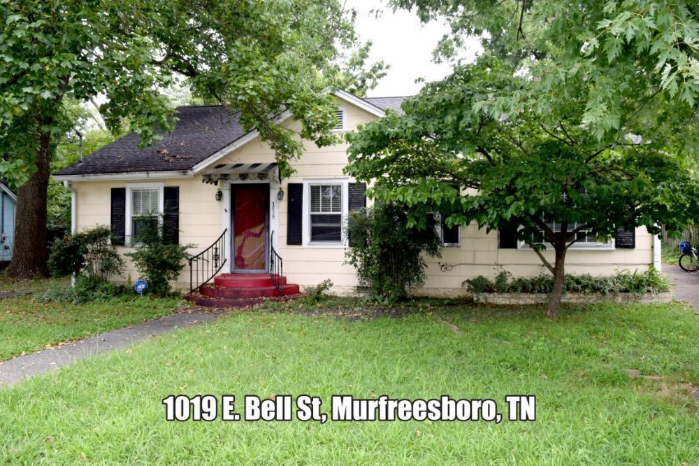 REAL ESTATE: 1019 E. Bell St, Murfreesboro, TN