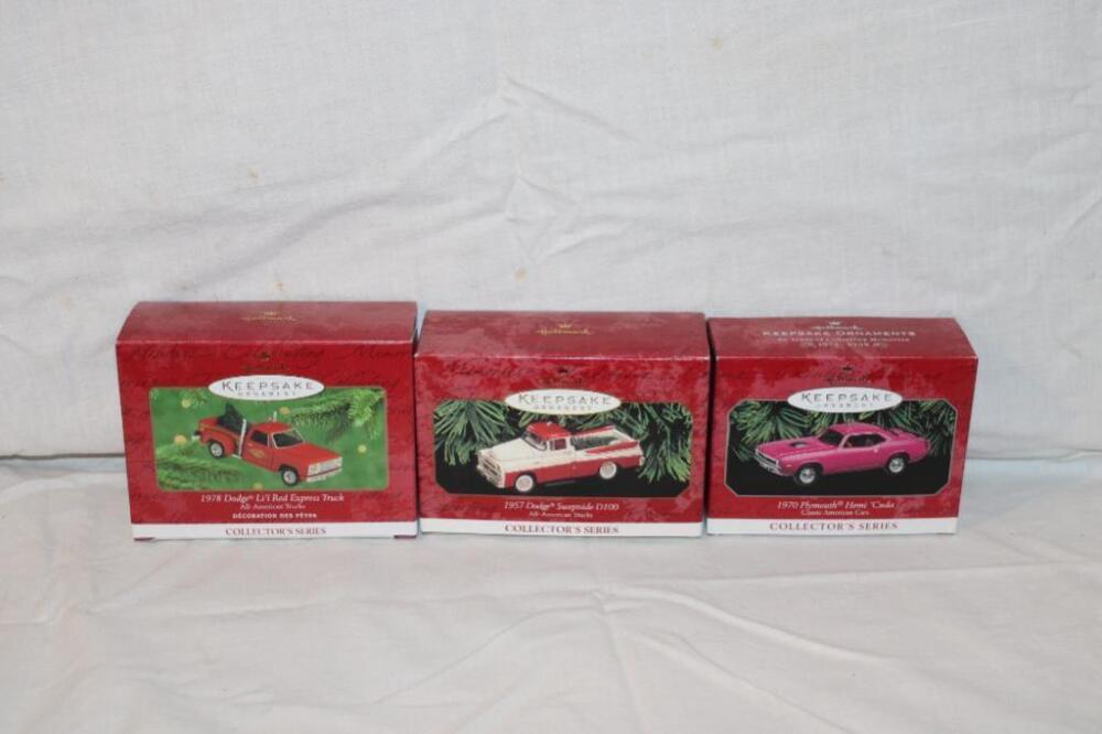 Hallmark Keepsake ornaments