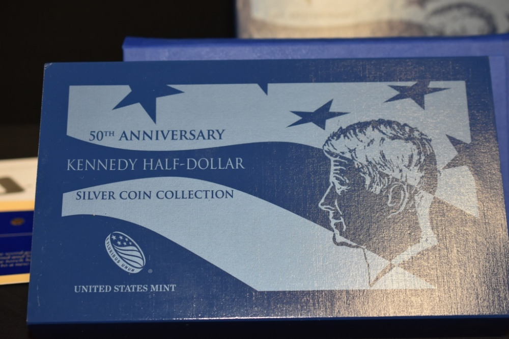 50TH ANNIVERSARY KENNEDY HALF-DOLLAR SILVER