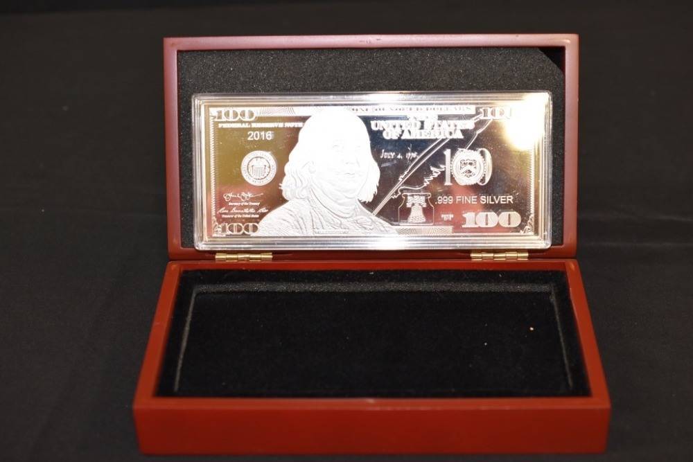 2016 $100 1OZ SILVER PROOF