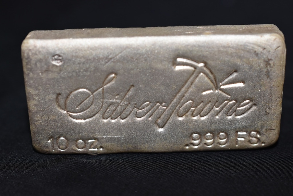 SILVER TOWNE 10 OUNCE SILVER BAR