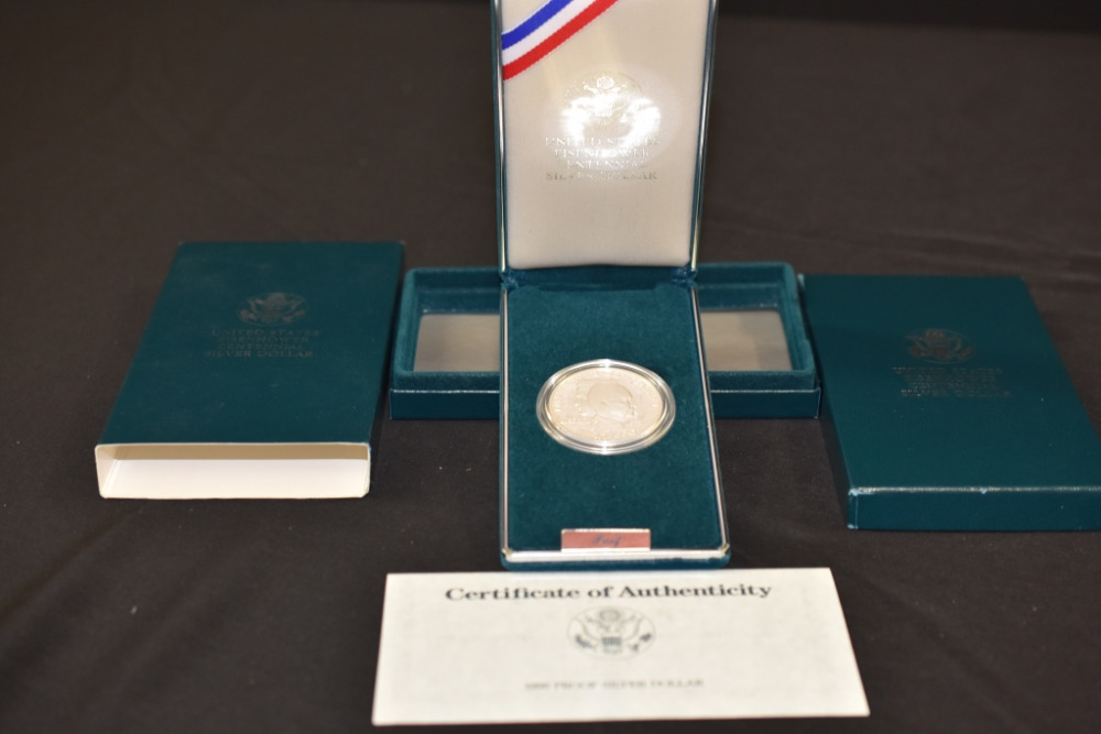UNITED STATES EISENHOWER CENTENNIAL SILVER DOLLAR